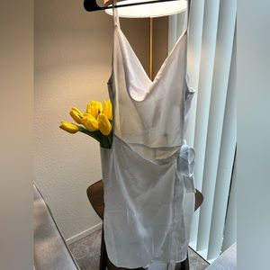 COPY - White satin dress